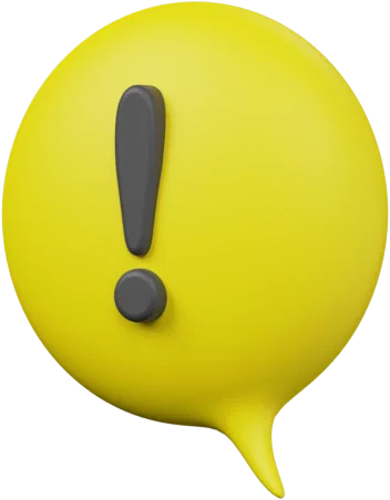 Speech Bubble 7 3D icon, view 2
