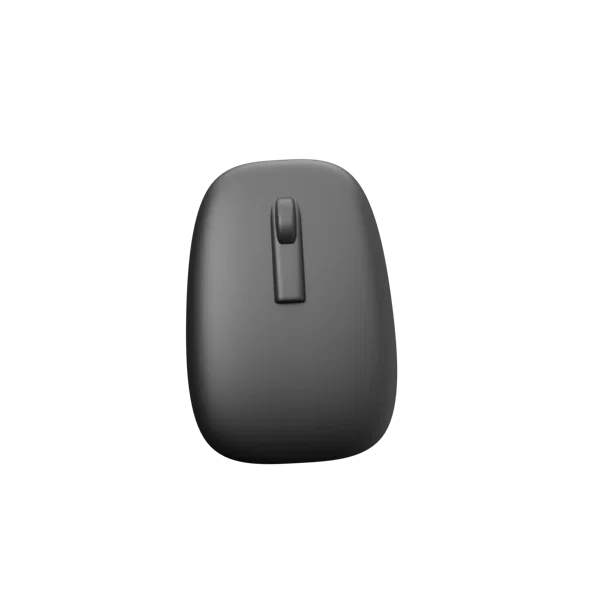 Mouse 3D icon, view 1