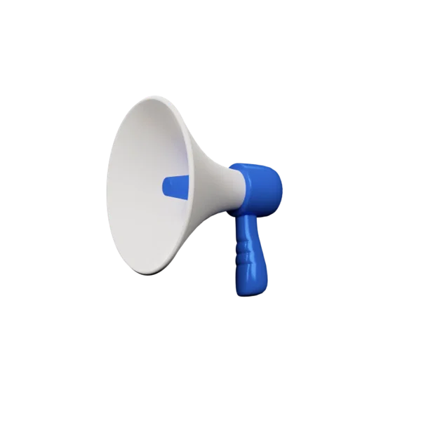 Voice Speaker 3D icon, view 1
