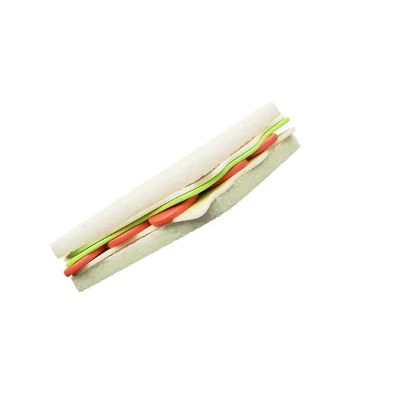 Sandwich 3D icon, view 2
