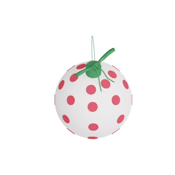 Ball (dots) 3D icon, view 4