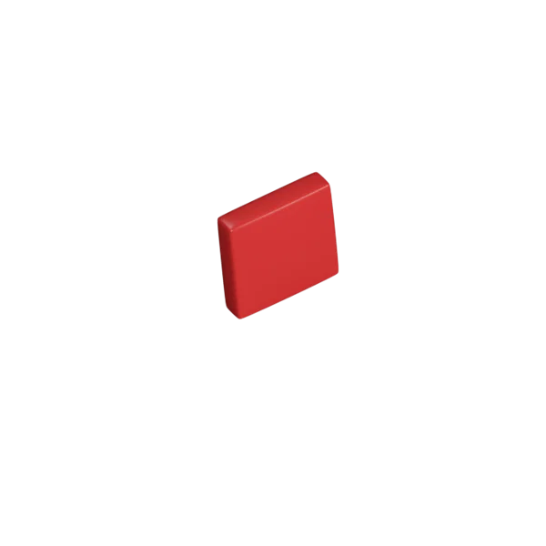 Media Buttons - Stop 3D icon, view 4