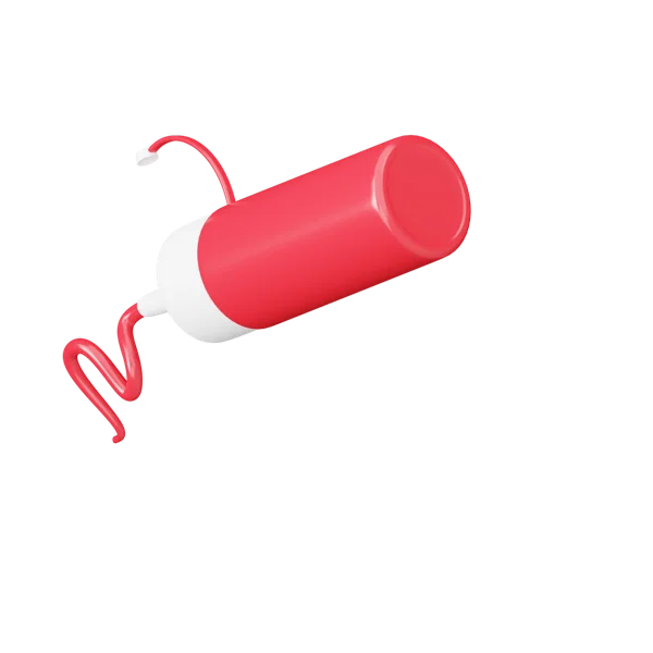 Ketchup Bottle 3D icon, view 5