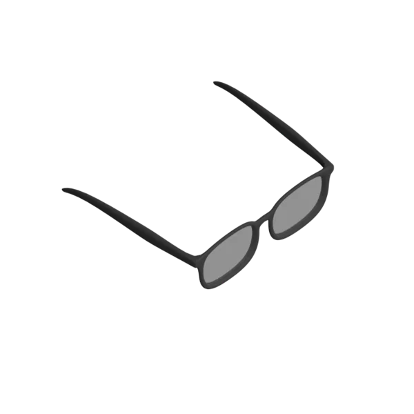 Sunglasses 3D icon, view 4