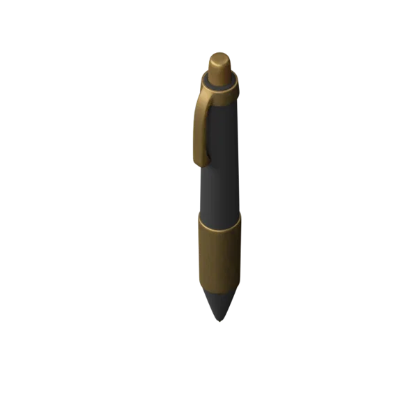 Pen 3D icon, view 5