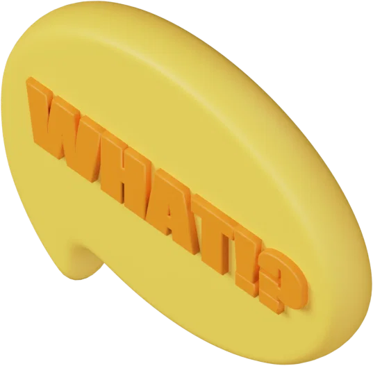 Speech Bubble 25 3D icon, view 5