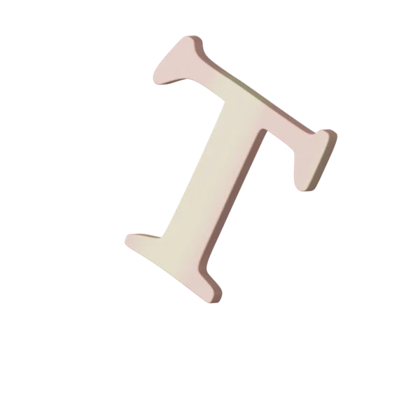 Type 3D icon, view 5