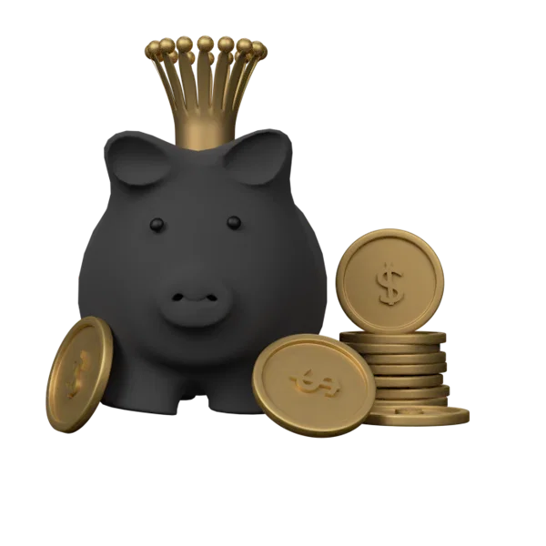 Ping on Coins 3D icon, view 1