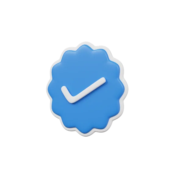 CheckMark 3D icon, view 2