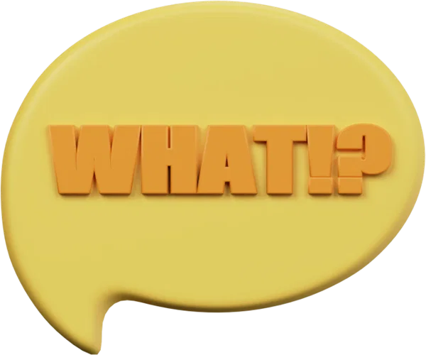 Speech Bubble 25 3D icon, view 1