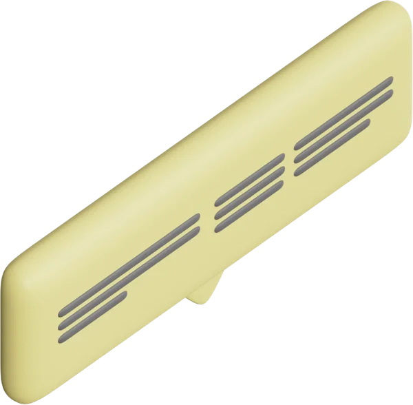 Speech Bubble 23 3D icon, view 4