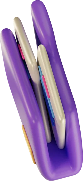 Folder 3D icon, view 5