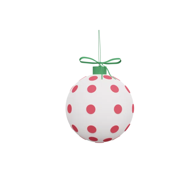 Ball (dots) 3D icon, view 3