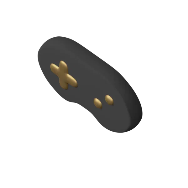 Controller 3D icon, view 5