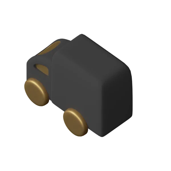 Car 3D icon, view 5