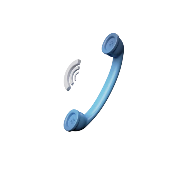 Telephone - Speaker 3D icon, view 2