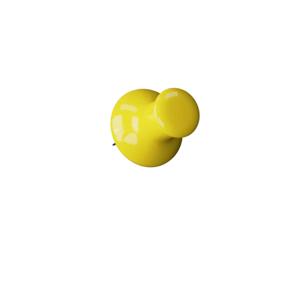 Pin 3D icon, view 5