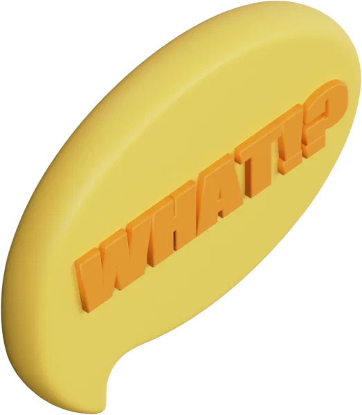 Speech Bubble 25 3D icon, view 4