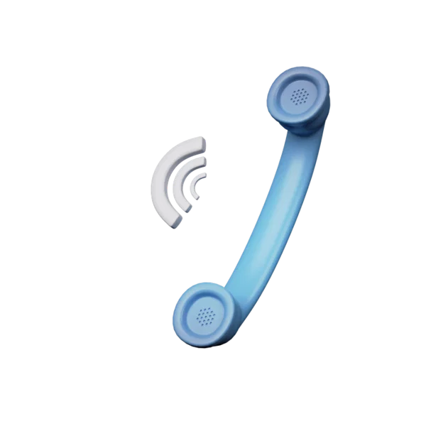 Telephone - Speaker 3D icon, view 1