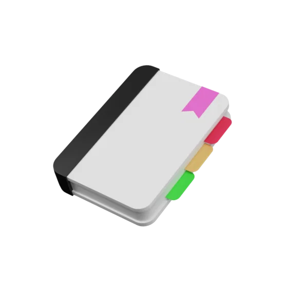 Book 3D icon, view 2