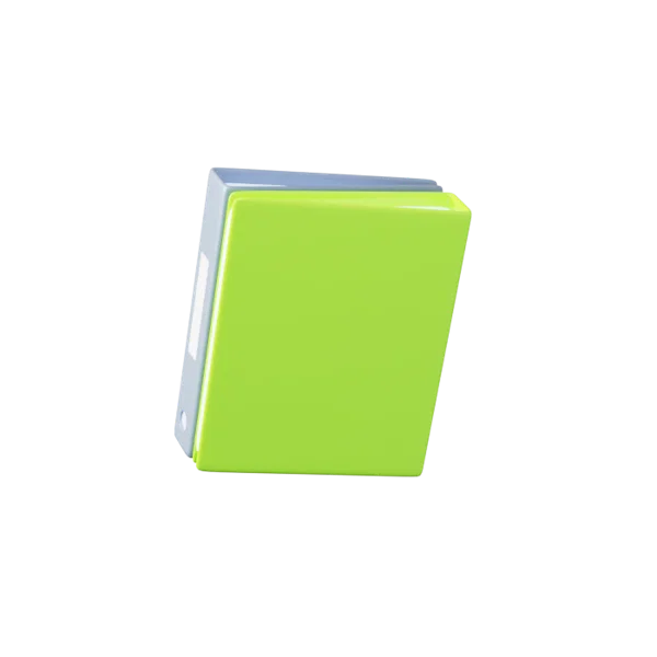 Document Folder 3D icon, view 2