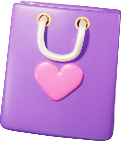 Package 3D icon, view 3