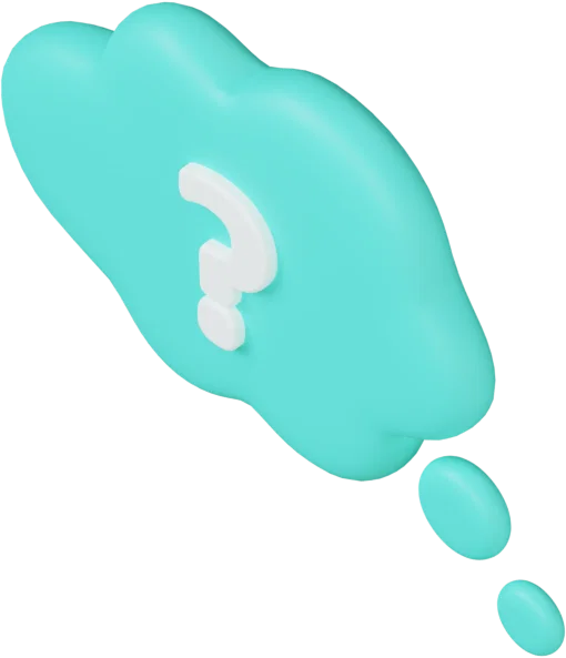 Speech Bubble 42 3D icon, view 5
