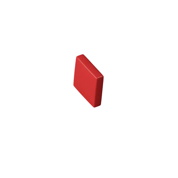Media Buttons - Stop 3D icon, view 5