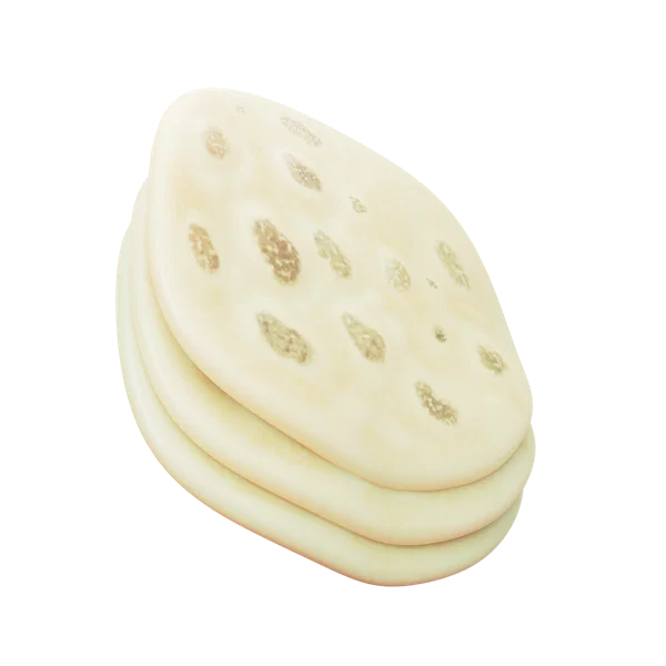 Naan 3D icon, view 1