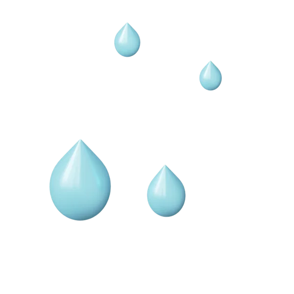 Rain 3D icon, view 5