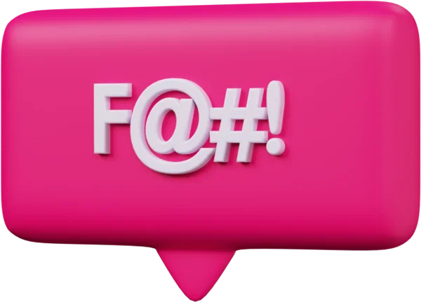 Speech Bubble 22 3D icon, view 2