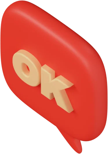 Speech Bubble 12 3D icon, view 5