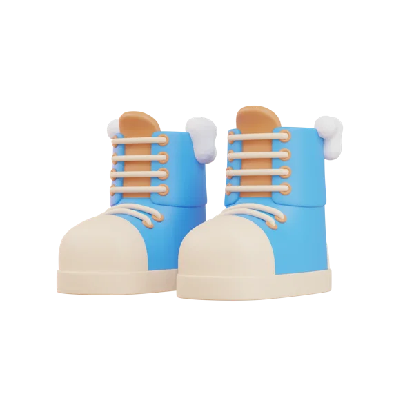 Shoe 3D icon, view 2