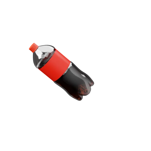 Coke Bottle 3D icon, view 2
