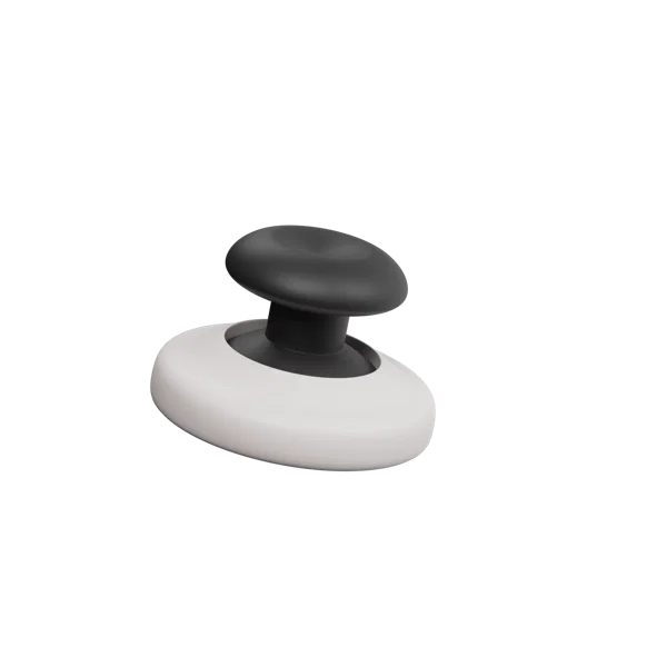 Thumbstick 3D icon, view 3