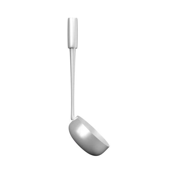 Ladle 3D icon, view 1