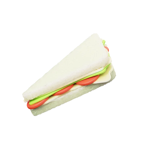 Sandwich 3D icon, view 1