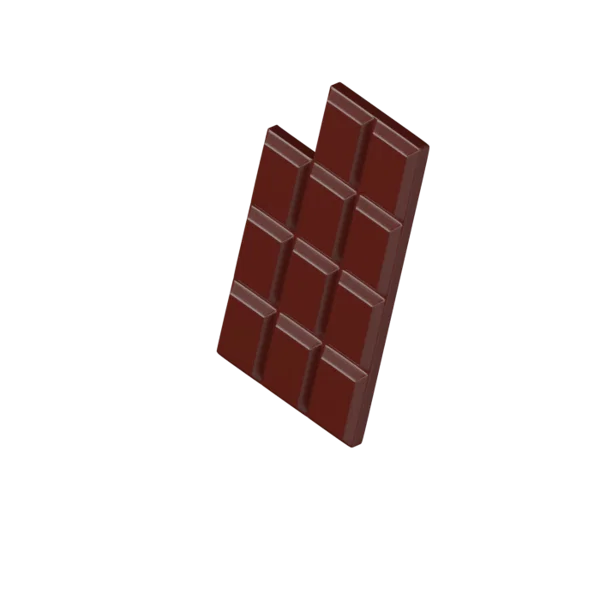 Chocolate Plain 3D icon, view 5
