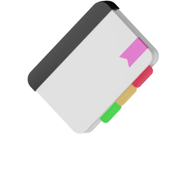 Book 3D icon, view 5