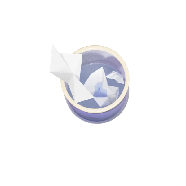 Bin 3D icon, view 4
