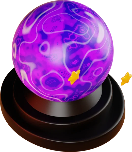 Magic Ball 3D icon, view 4