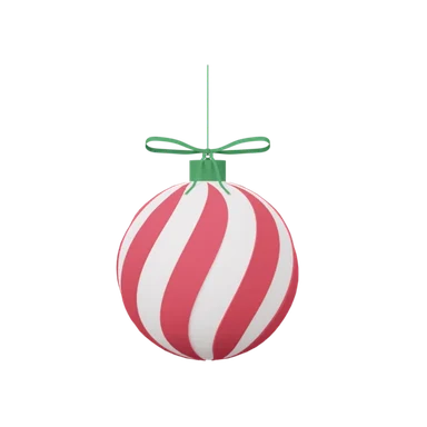 Ball (lines) 3D icon, view 1