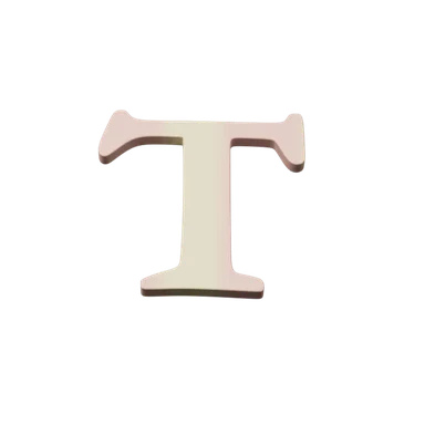 Type 3D icon, view 1