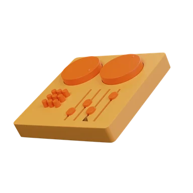 Mixer 3D icon, view 1
