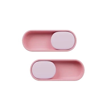 Toggle Buttons 3D icon, view 1