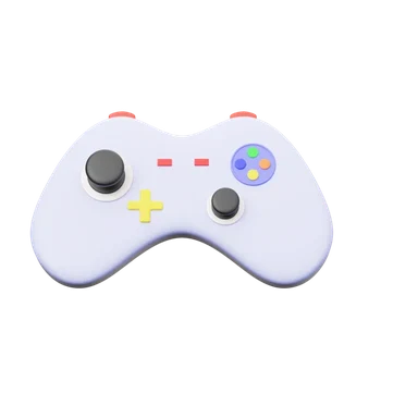 Joystick 2 3D icon, view 1