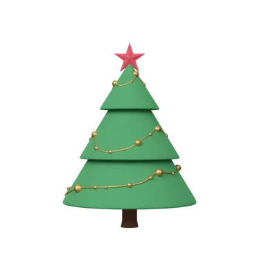 Tree 2 3D icon, view 1