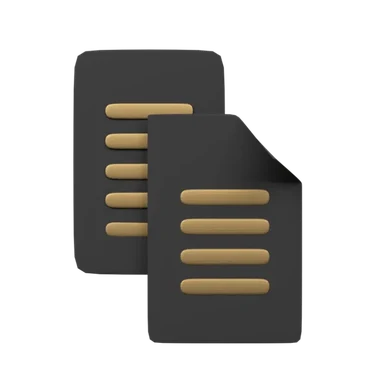 Forms 3D icon, view 1