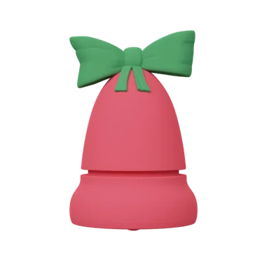 Bell 3D icon, view 1