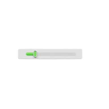 Slider 3D icon, view 1
